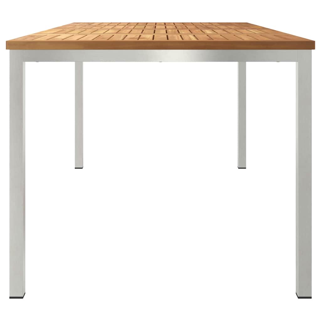 Spisebord Brun 180 X 90 X 75 Cm Massivt Teaktre