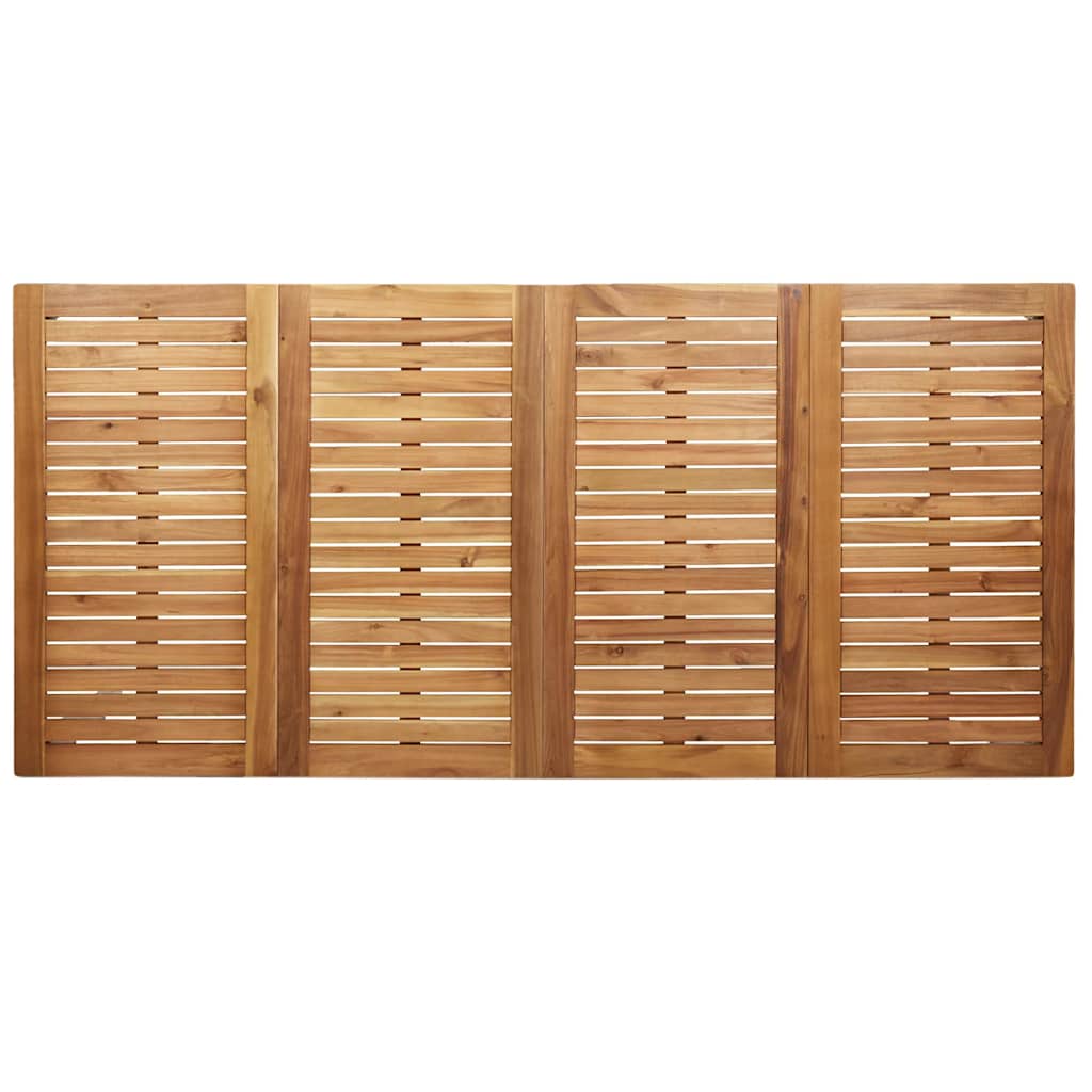 Spisebord Brun 180 X 90 X 75 Cm Massivt Teaktre