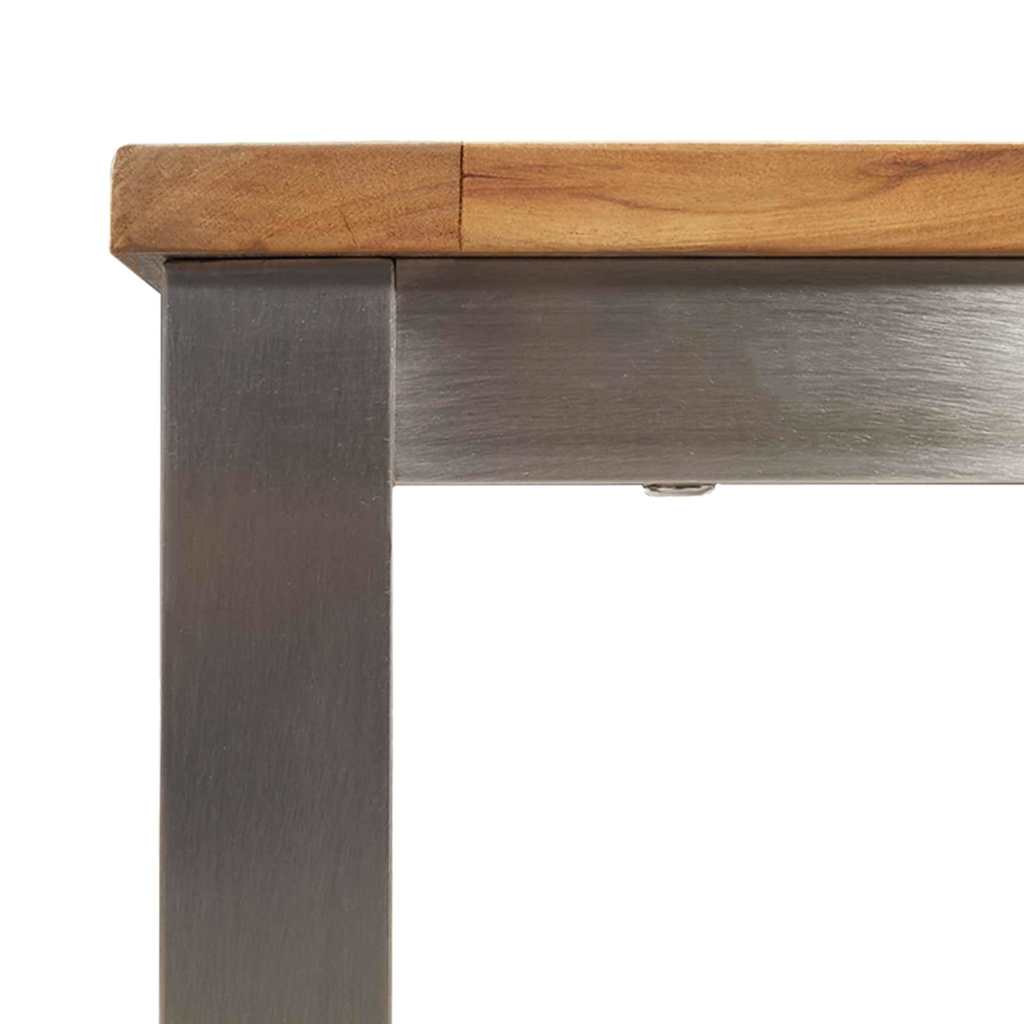 Spisebord Brun 200 X 90 X 75 Cm Solid Akasietre
