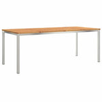 Spisebord Brun 200 X 90 X 75 Cm Solid Akasietre
