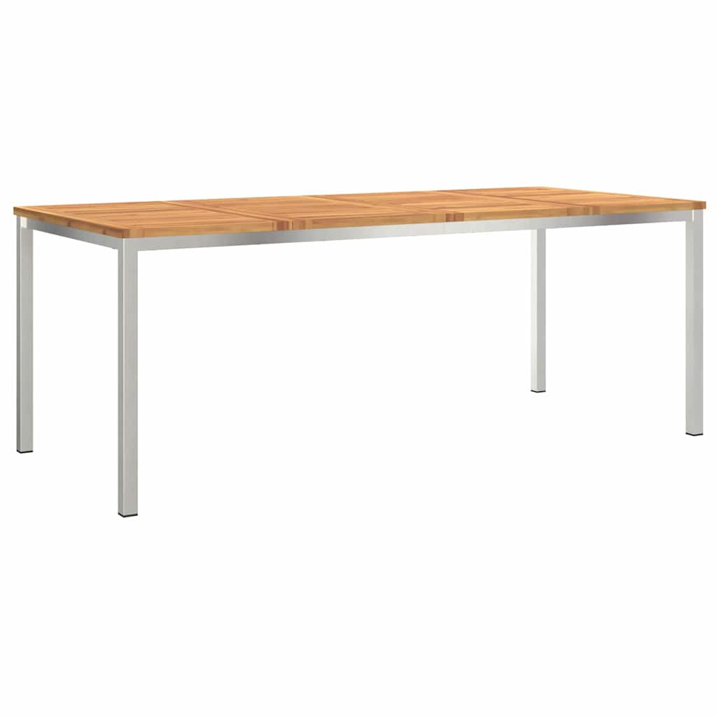 Spisebord Brun 200 X 90 X 75 Cm Solid Akasietre