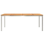 Spisebord Brun 200 X 90 X 75 Cm Solid Akasietre