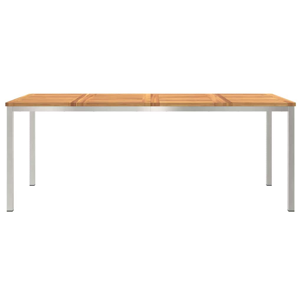 Spisebord Brun 200 X 90 X 75 Cm Solid Akasietre