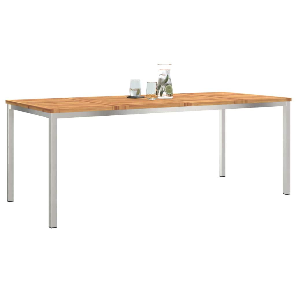 Spisebord Brun 200 X 90 X 75 Cm Solid Akasietre