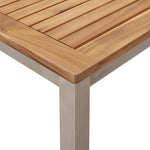 Spisebord Brun 200 X 90 X 75 Cm Massivt Teaktre