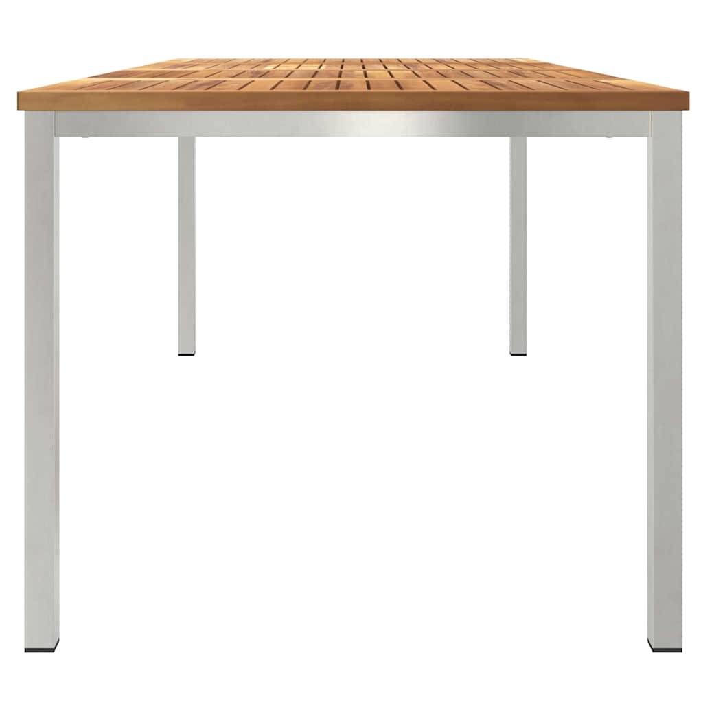 Spisebord Brun 200 X 90 X 75 Cm Massivt Teaktre