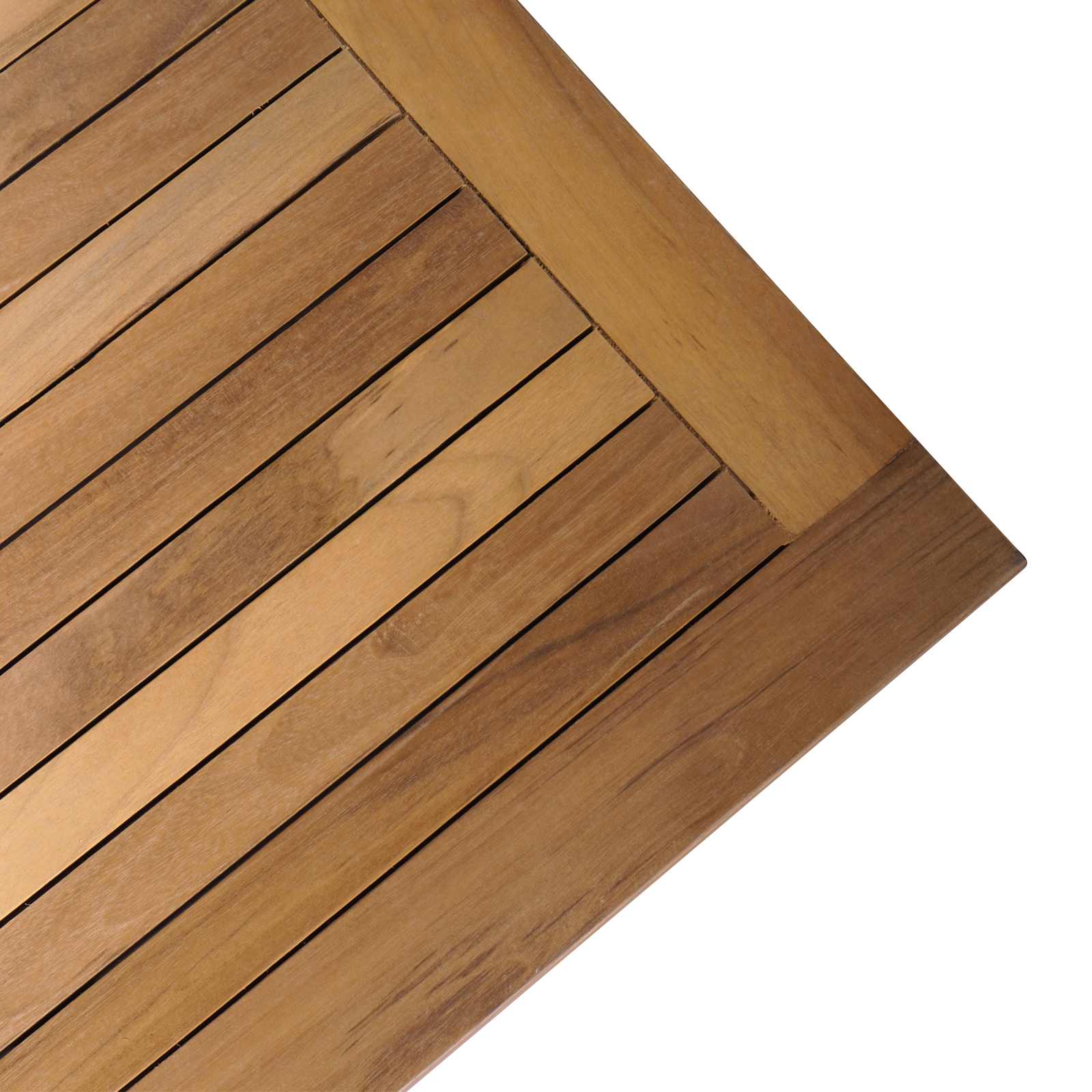 Hagebord Brun Massivt Teaktre