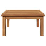 Hagebord Brun Massivt Teaktre