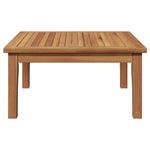 Hagebord Brun Massivt Teaktre
