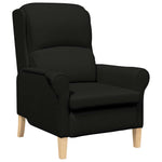 Lenestol Svart 76 X 94 X 102 Cm Stoff