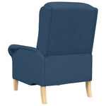 Lenestol Blå 76 X 94 X 102 Cm Stoff