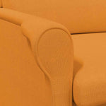 Lenestol Dark Yellow 76 X 94 X 102 Cm Stoff