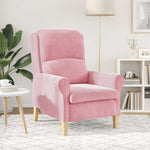 Lenestol Rosa 76 X 94 X 102 Cm Fløyel