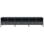 Tv-Benk Antrasitt 202X39X43,5 Cm Kaldvalset Stål