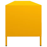 Tv-Benk Sennepsgul 202X39X43,5 Cm Kaldvalset Stål