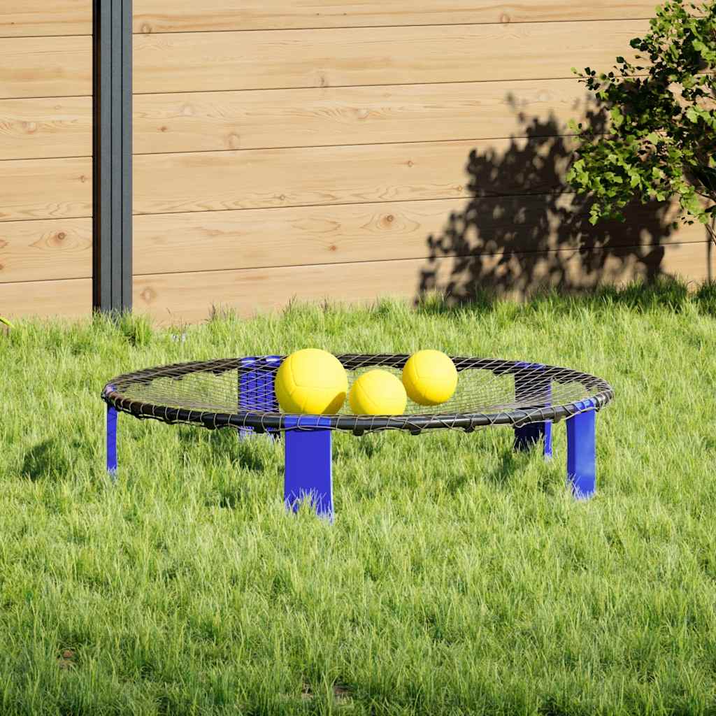 Roundnettsett Med 3 Baller Og Ekstra Pumpe Ø90X20 Cm