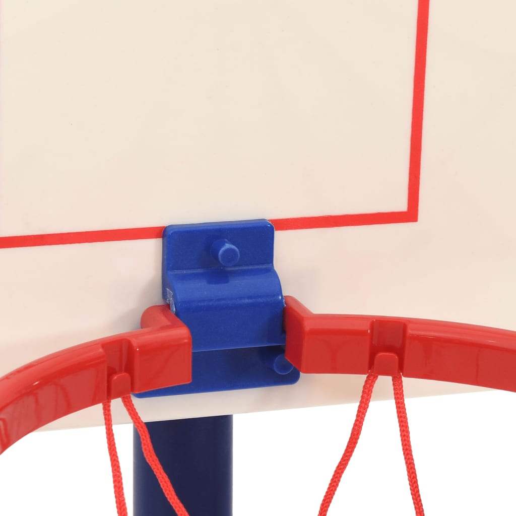 Basketballstativ Med Ball Og Pumpe Justerbar Høyde 90/121 Cm