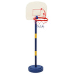 Basketballstativ Med Ball Og Pumpe Justerbar Høyde 90/121 Cm