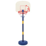 Basketballstativ Med Ball Og Pumpe Justerbar Høyde 90/121 Cm