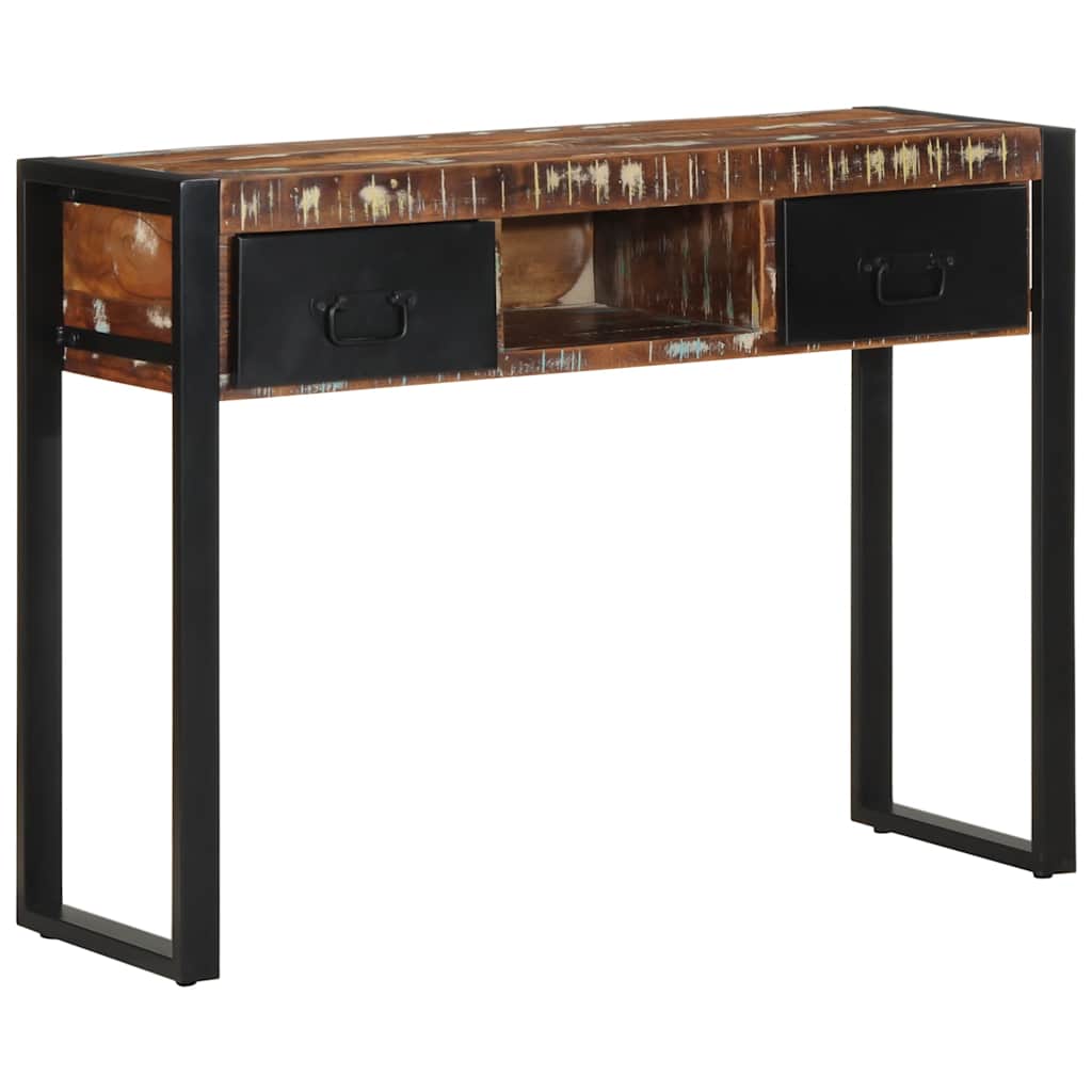 Konsollbord Flerfarget 100X35X75 Cm Gjenvunnet Heltre