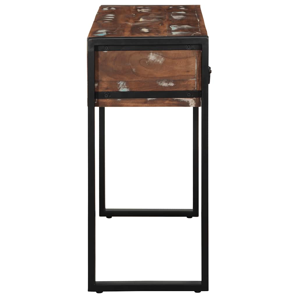 Konsollbord Flerfarget 100X35X75 Cm Gjenvunnet Heltre