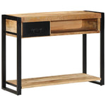 Konsollbord 100X35X75 Cm Grovt Heltre Mangotre