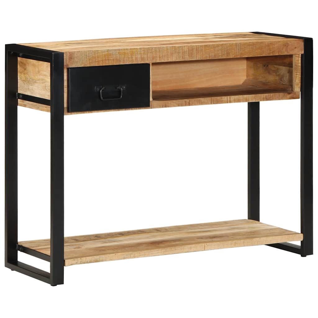 Konsollbord 100X35X75 Cm Grovt Heltre Mangotre