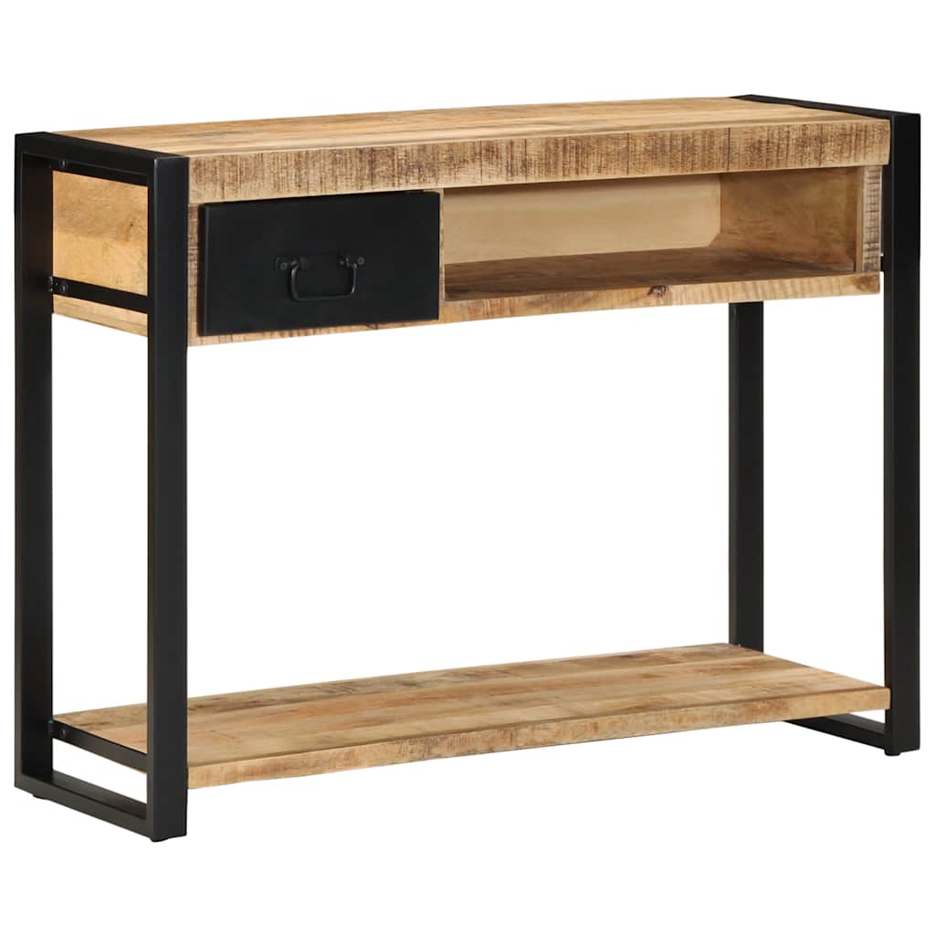 Konsollbord 100X35X75 Cm Grovt Heltre Mangotre