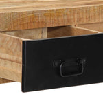 Konsollbord 100X35X75 Cm Grovt Heltre Mangotre