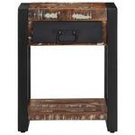 Sidebord Flerfarget 40X40X50 Cm Gjenvunnet Heltre