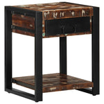 Sidebord Flerfarget 40X40X50 Cm Gjenvunnet Heltre