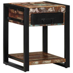 Sidebord Flerfarget 40X40X50 Cm Gjenvunnet Heltre