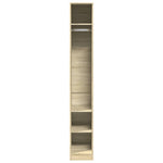 Garderobe Sonoma Eik 30X50X200 Cm Konstruert Tre
