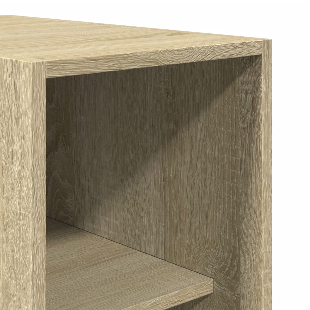 Garderobe Sonoma Eik 30X50X200 Cm Konstruert Tre