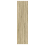Garderobe Sonoma Eik 80X50X200 Cm Konstruert Tre