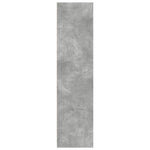 Garderobe Betonggrå 30X50X200 Cm Konstruert Tre