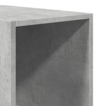 Garderobe Betonggrå 30X50X200 Cm Konstruert Tre