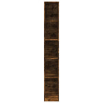 Garderobe Røkt Eik 30X50X200 Cm Konstruert Tre