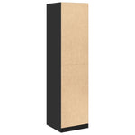 Garderobe Svart 50X50X200 Cm Sponplate