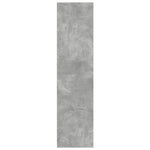 Garderobe Betonggrå 50X50X200 Cm Sponplate