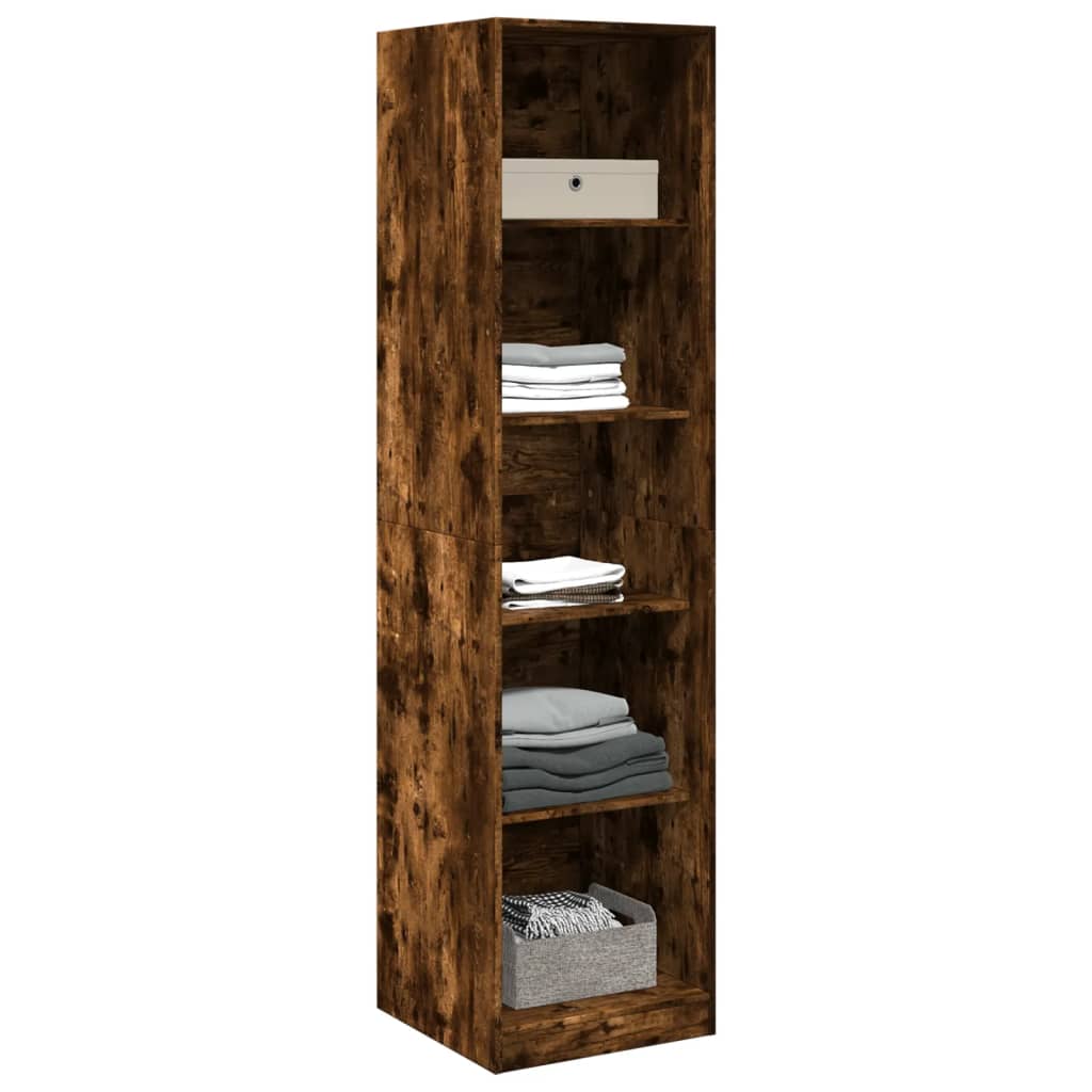 Garderobe Gammelt Tre 50X50X200 Cm Konstruert Tre