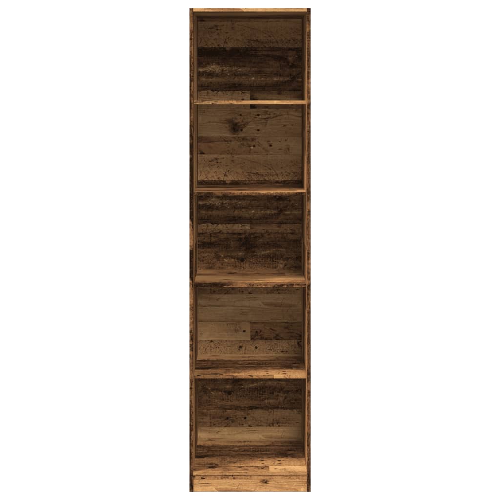 Garderobe Gammelt Tre 50X50X200 Cm Konstruert Tre