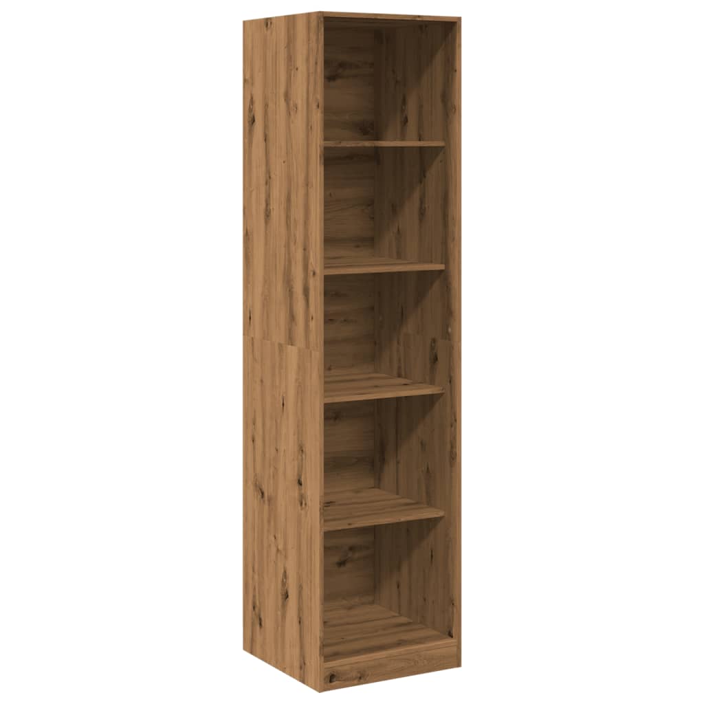 Garderobe Artisan Eik 50X50X200 Cm Konstruert Tre