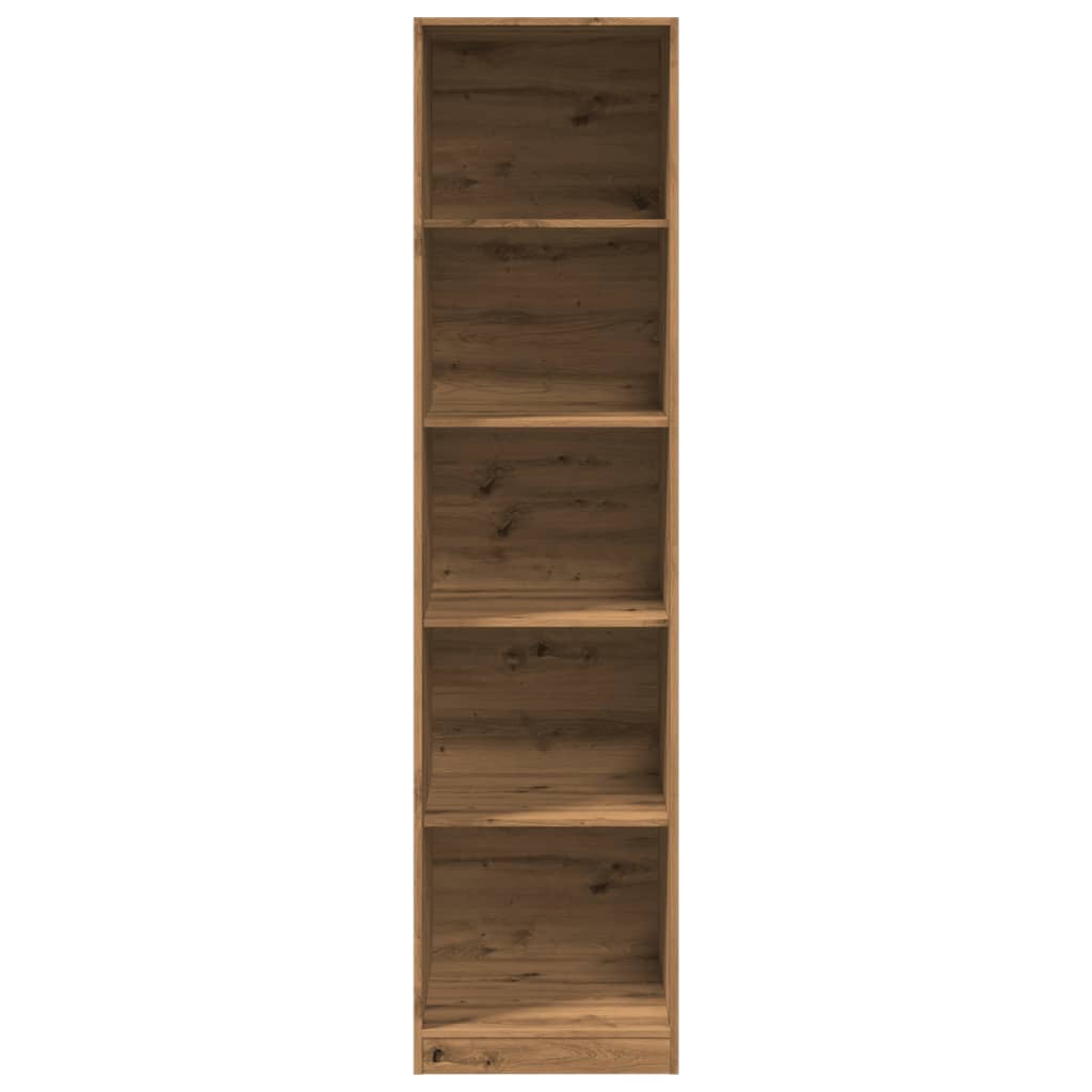Garderobe Artisan Eik 50X50X200 Cm Konstruert Tre