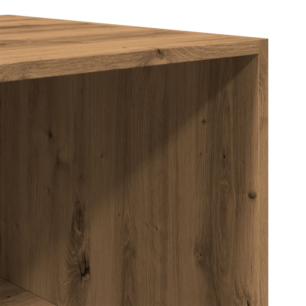 Garderobe Artisan Eik 50X50X200 Cm Konstruert Tre