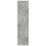 Garderobeskap Betonggrå 100X50X200 Cm Sponplate