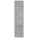 Garderobe Betonggrå 30X50X200 Cm Konstruert Tre