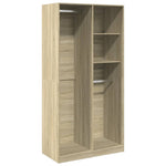 Garderobe Sonoma Eik 100X50X200 Cm Sponplate