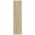 Garderobe Sonoma Eik 100X50X200 Cm Sponplate