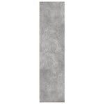 Garderobe Betonggrå 80X50X200 Cm Konstruert Tre
